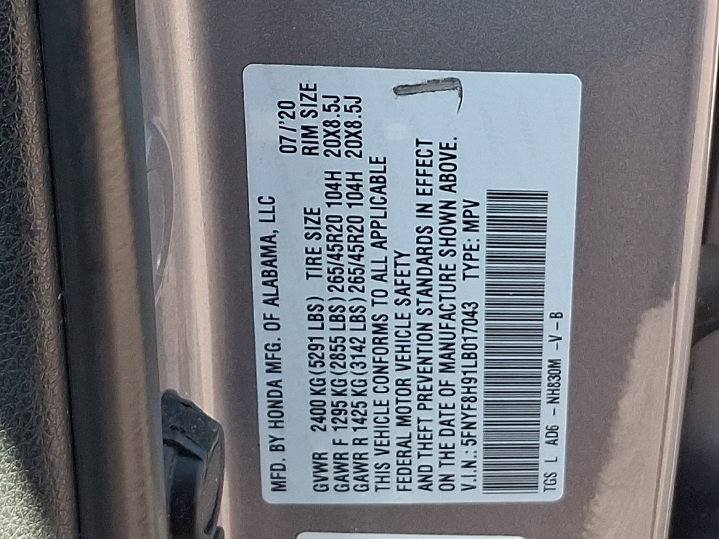 Used 2020 Honda Passport Touring image 27