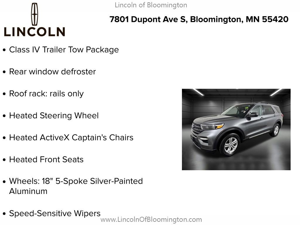 Used 2023 Ford Explorer XLT w/ Equipment Group 202A image 9