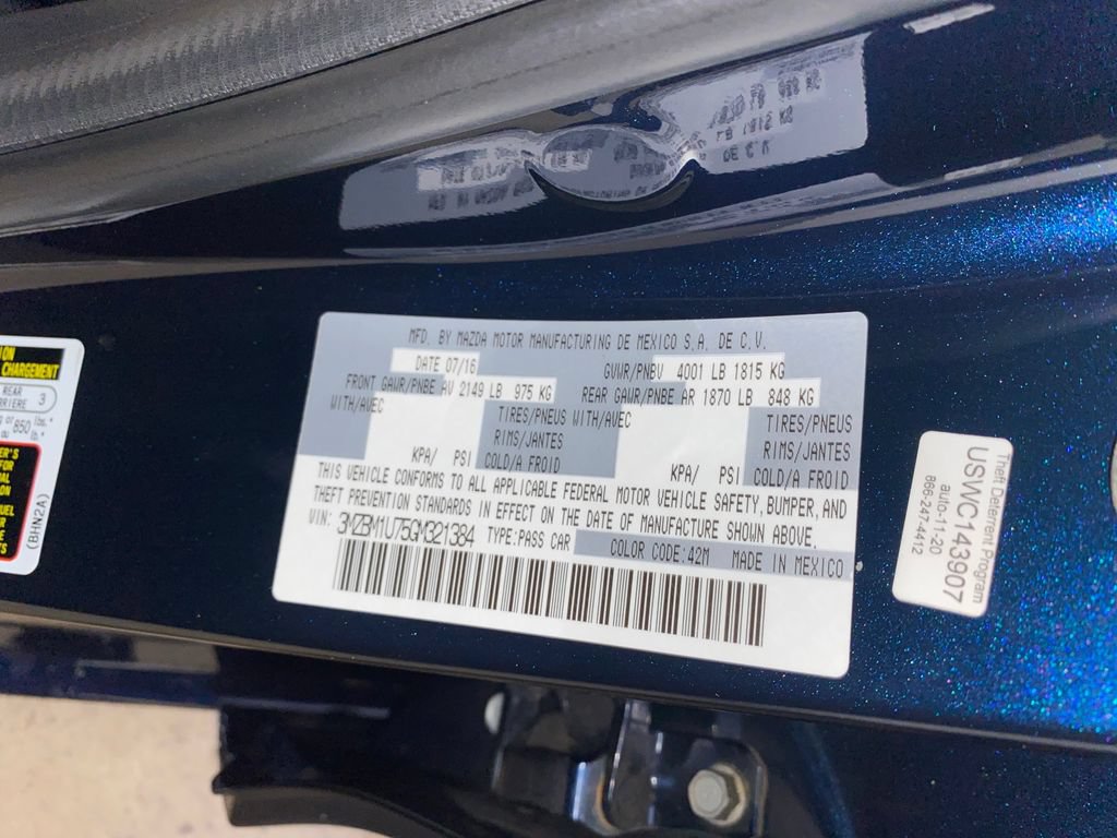 Used 2016 MAZDA MAZDA3 i Sport w/ Preferred Equipment Package FWD image 25