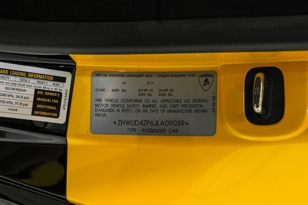 Used 2018 Lamborghini Huracan Performante image 67