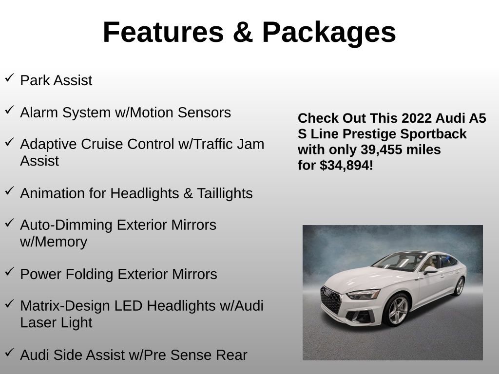 Used 2022 Audi A5 2.0T Prestige image 8