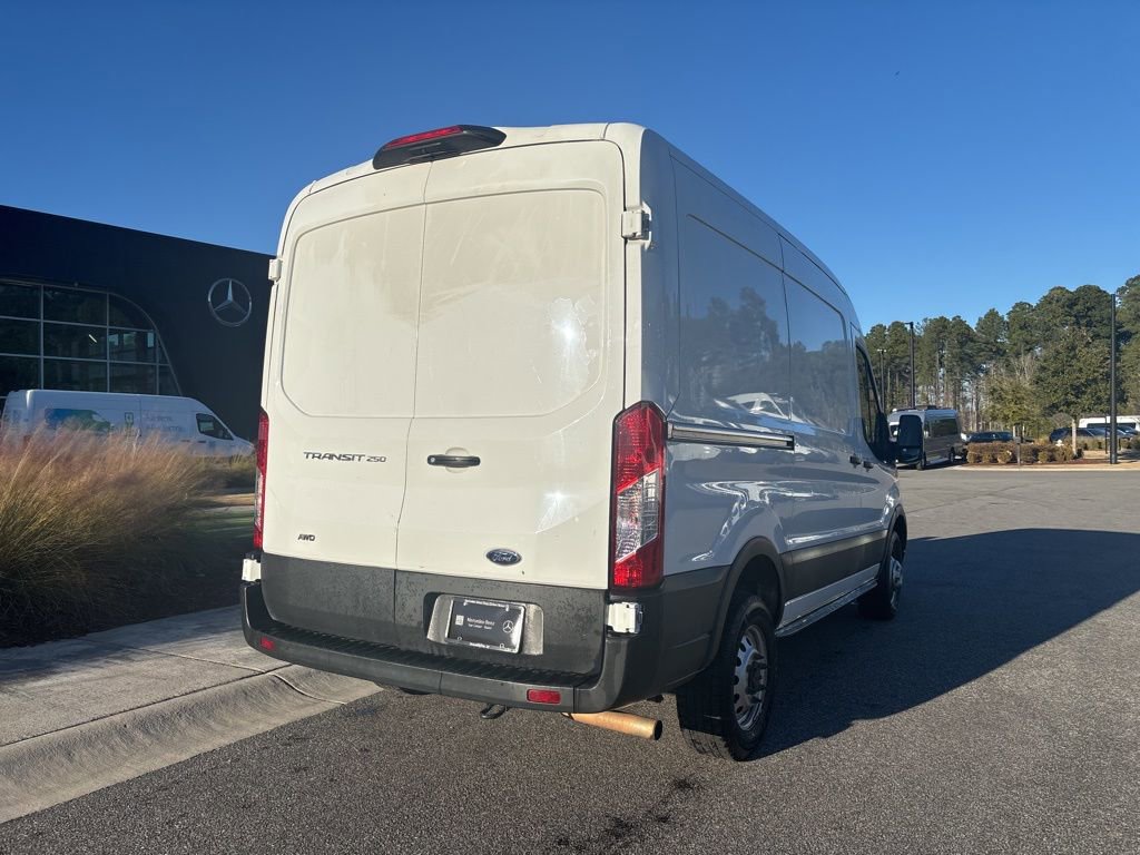 Used 2023 Ford Transit 250 Medium Roof AWD w/ Load Area Protection Package image 3