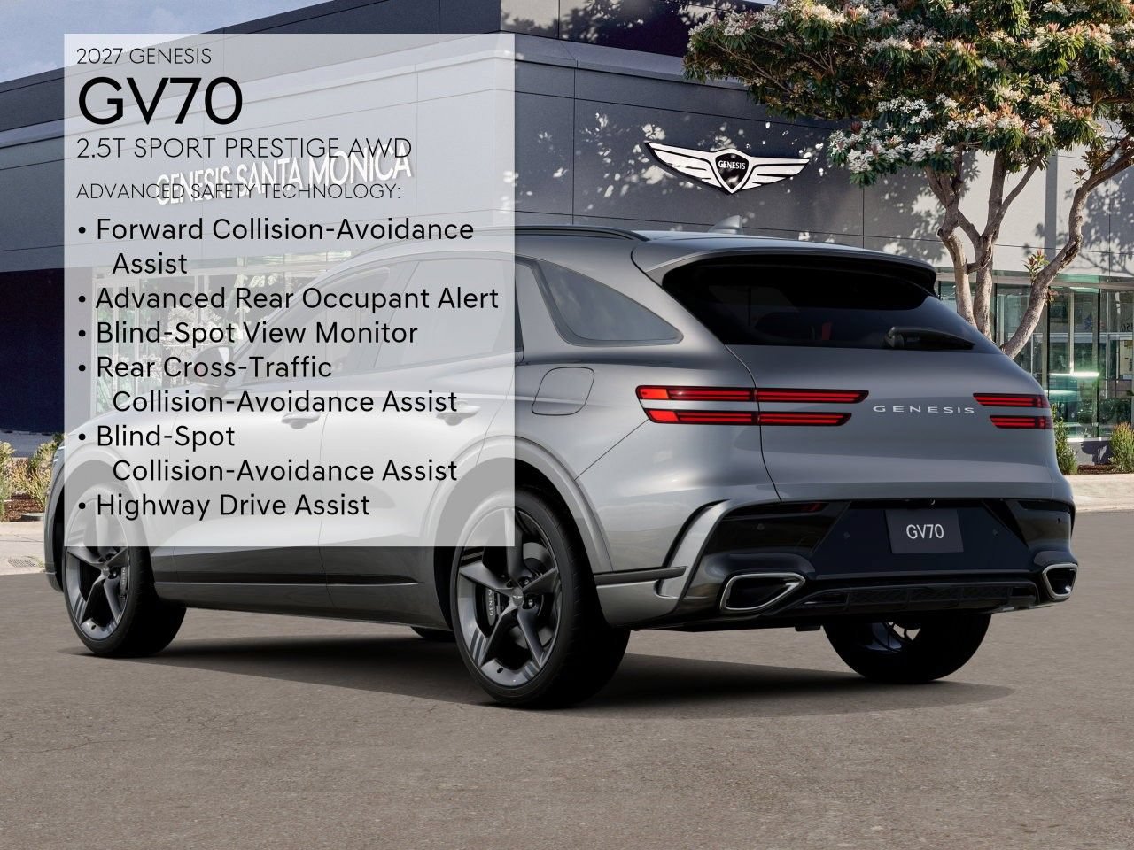 New 2027 Genesis GV70 2.5T Sport Prestige AWD/4WD image 8