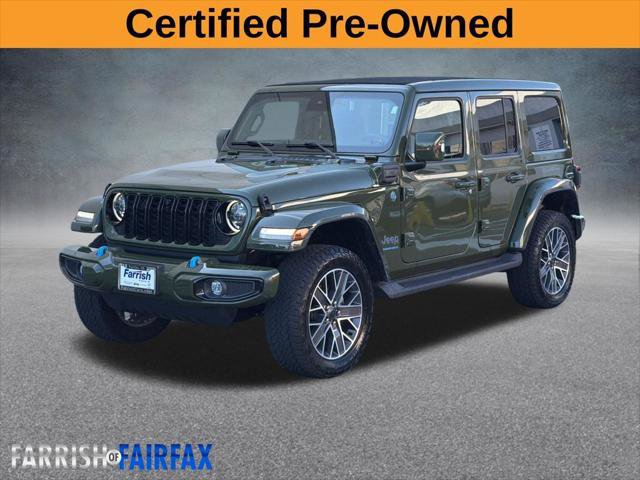 Certified 2024 Jeep Wrangler High Altitude AWD/4WD image 1