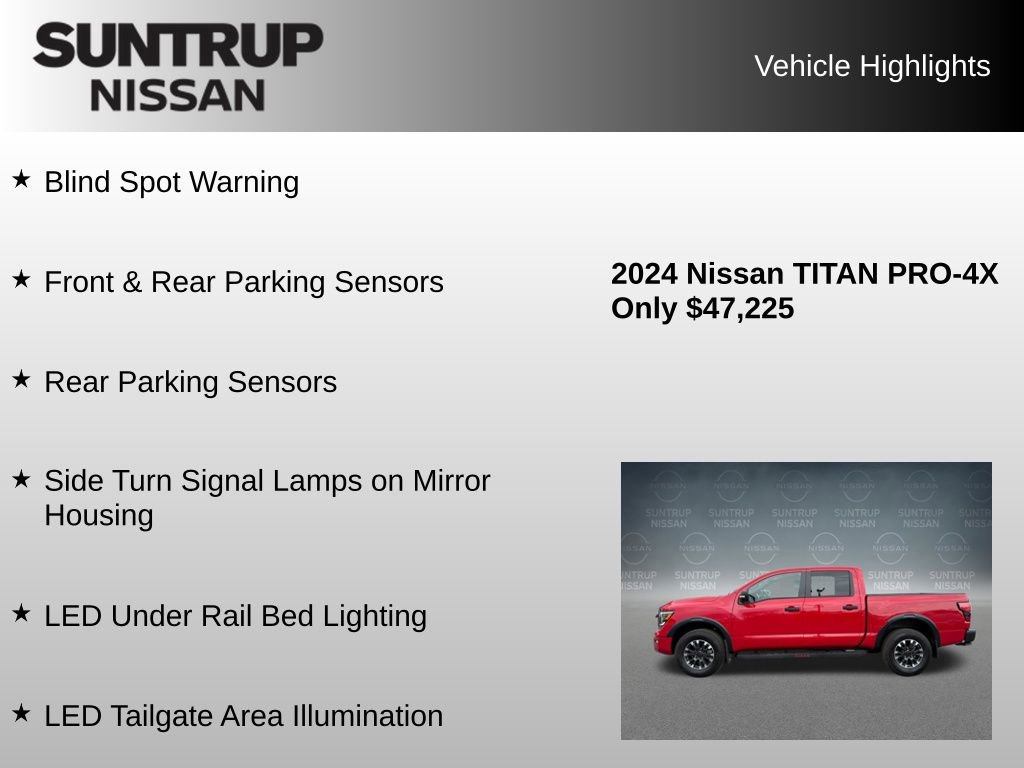 Used 2024 Nissan Titan PRO-4X w/ Pro-4x Convenience Package image 24