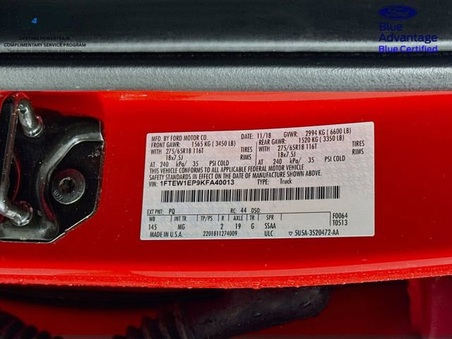 Used 2019 Ford F150 XLT w/ Equipment Group 302A Luxury image 33