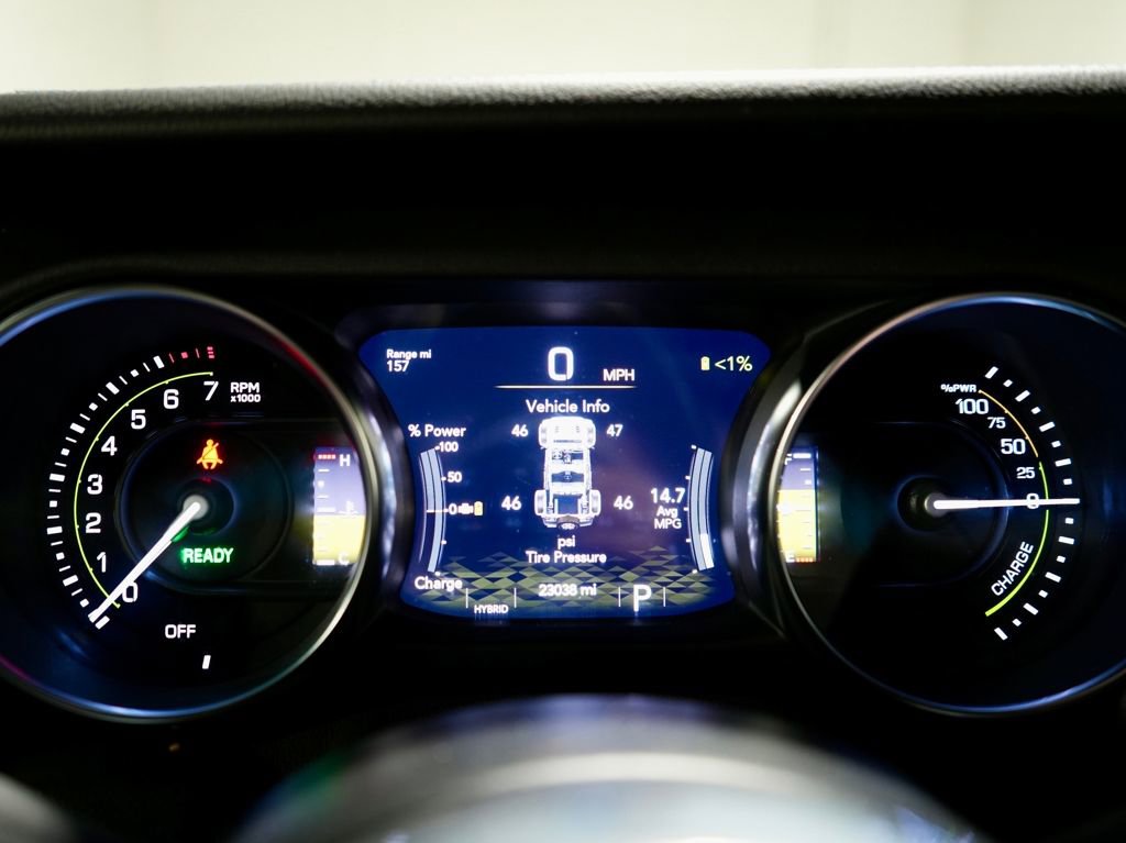 Used 2021 Jeep Wrangler Unlimited Rubicon 4xe w/ Steel Bumper Group image 14