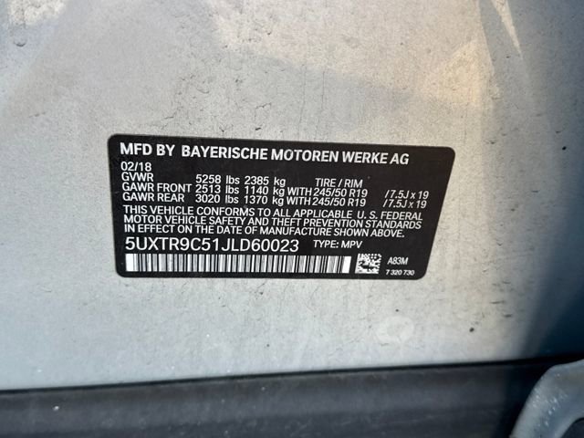 Used 2018 BMW X3 xDrive30i image 24