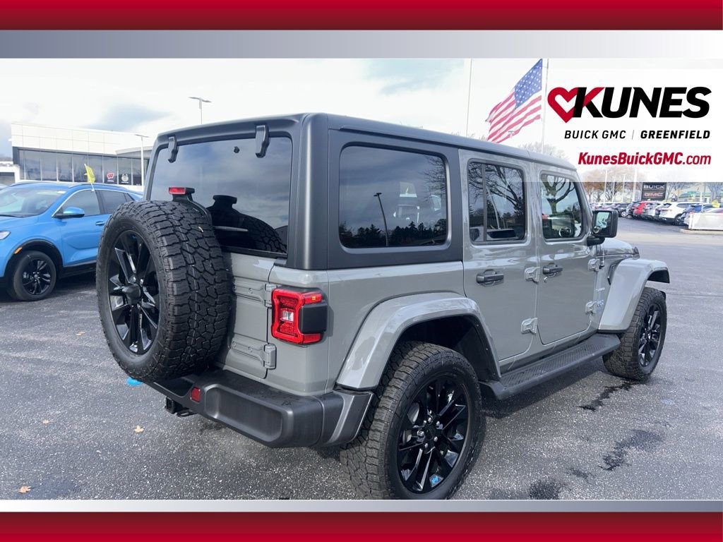 Used 2022 Jeep Wrangler Unlimited Sahara 4xe w/ Cold Weather Group image 5