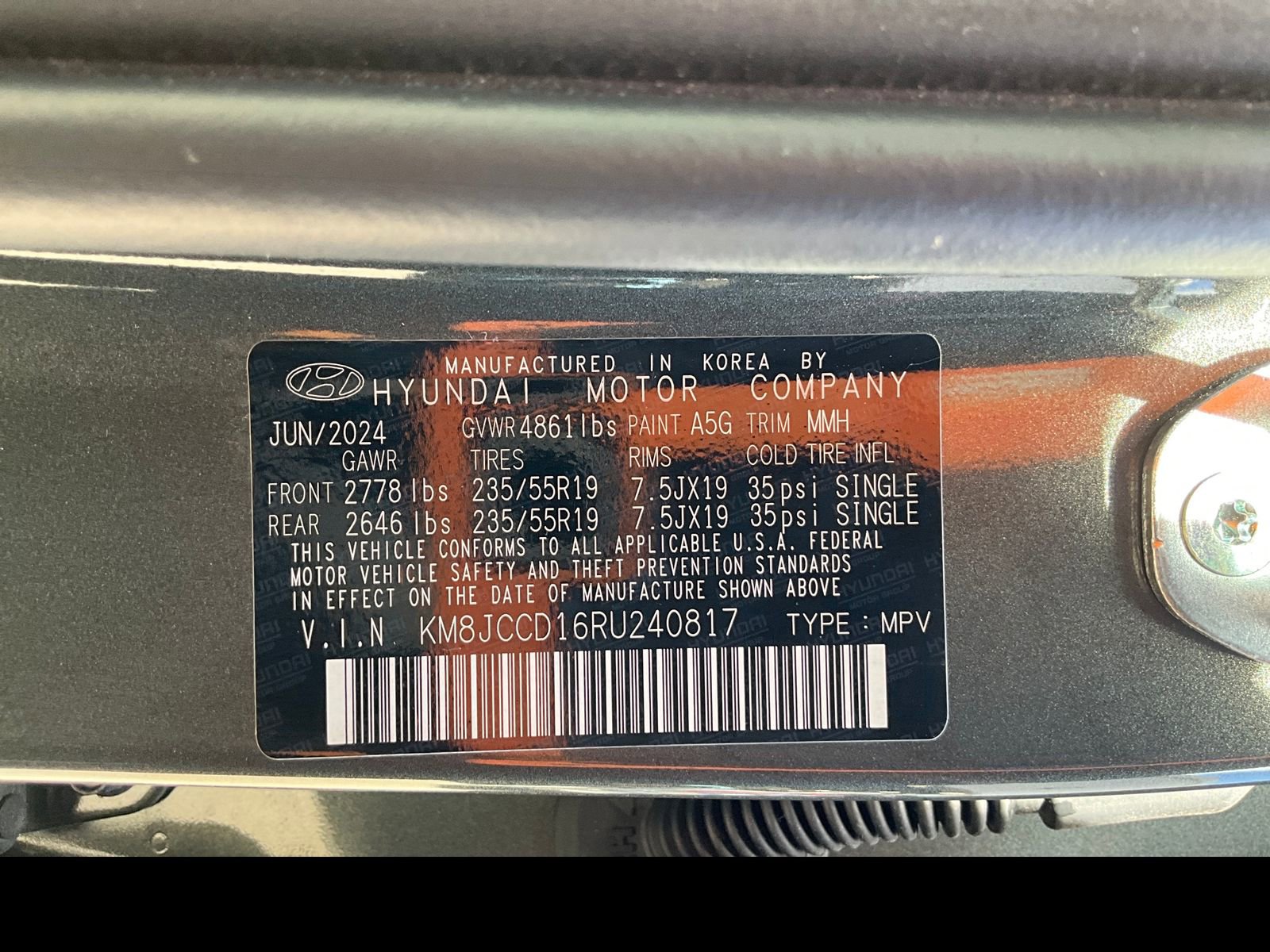Used 2024 Hyundai Tucson SEL AWD/4WD image 19