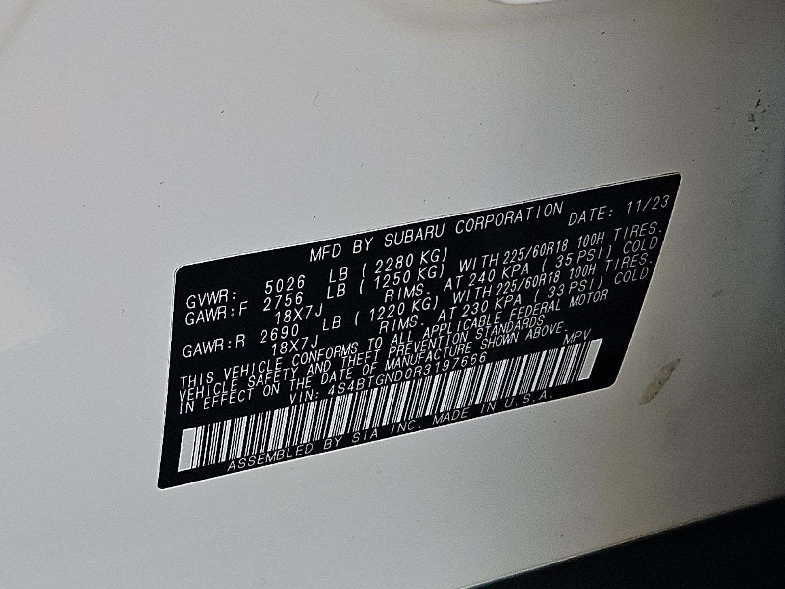 Certified 2024 Subaru Outback Limited XT AWD/4WD image 27