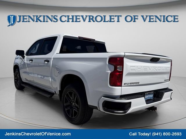 Certified 2025 Chevrolet Silverado 1500 Custom RWD image 7
