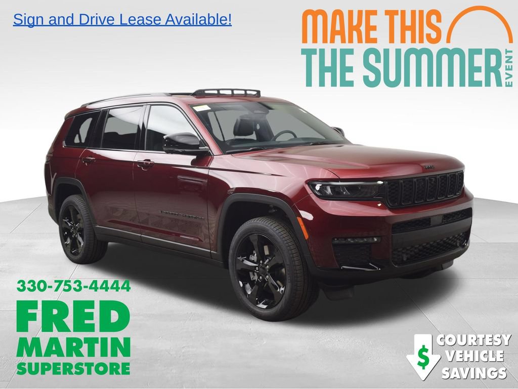 New 2025 Jeep Grand Cherokee L Limited w/ Luxury Tech Group II