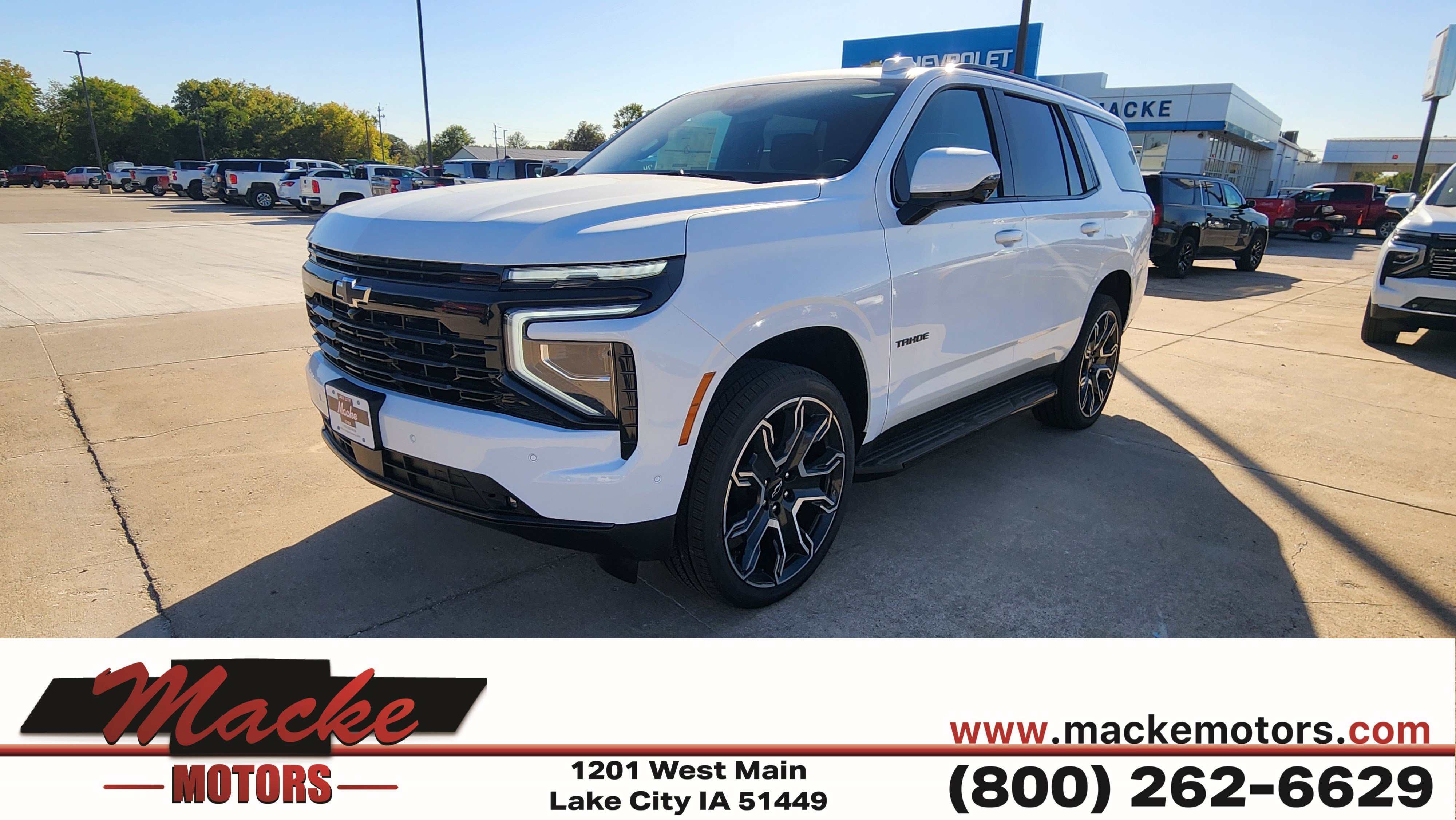 New 2026 Chevrolet Tahoe RST w/ RST Capability Package