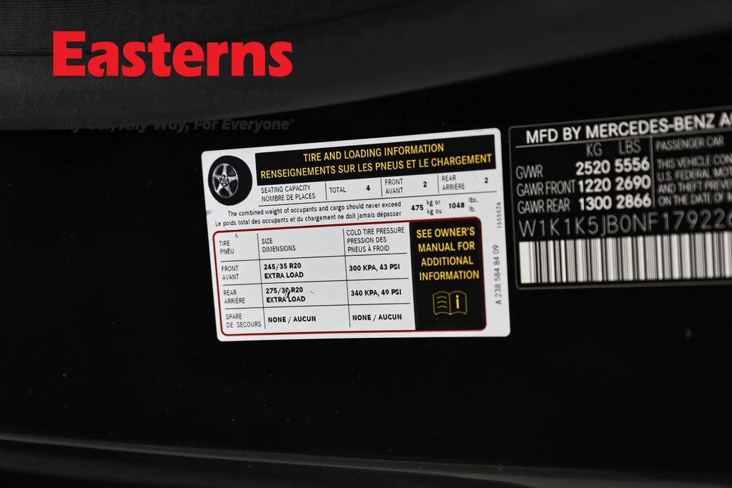 Used 2022 Mercedes-Benz E 450 Cabriolet w/ AMG Line image 35