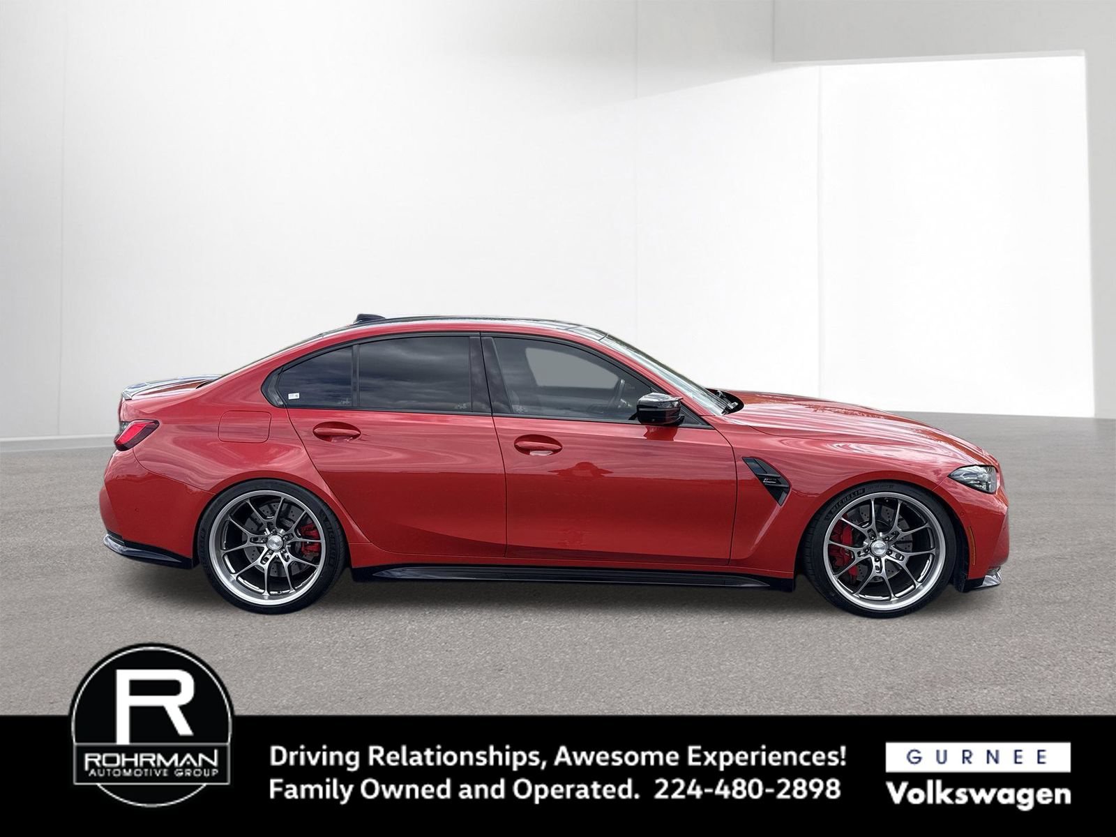Used 2021 BMW M3 Competition w/ Parking Assistance Package RWD image 11