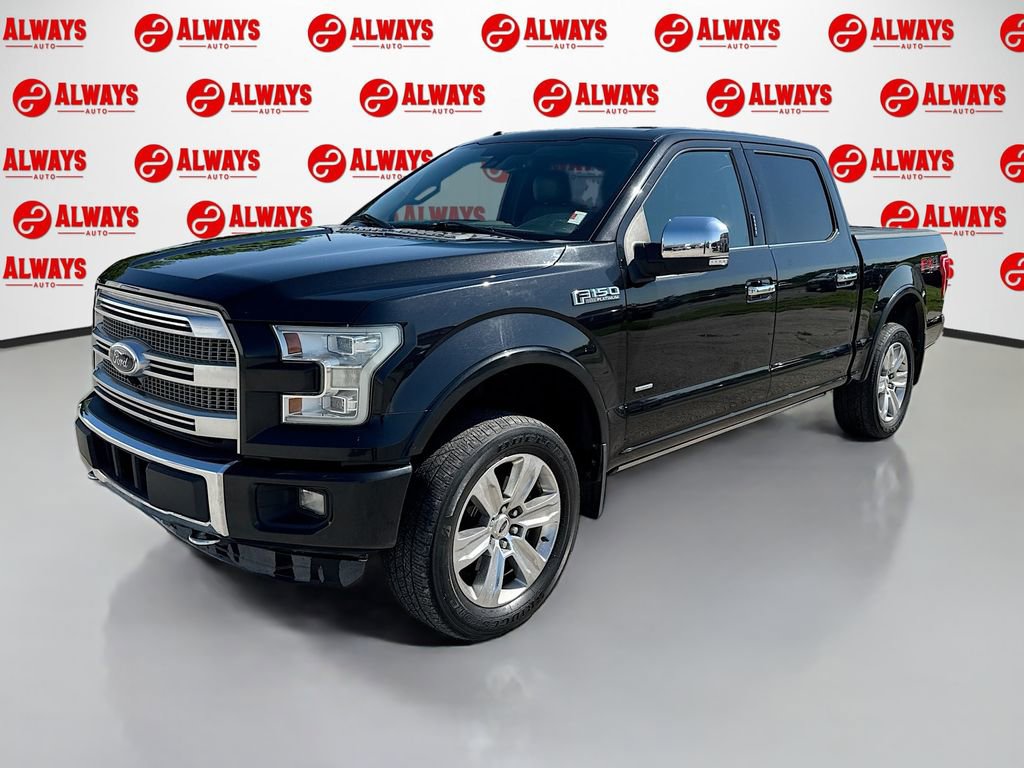 Used 2015 Ford F150 Platinum w/ Equipment Group 701A Luxury AWD/4WD image 1