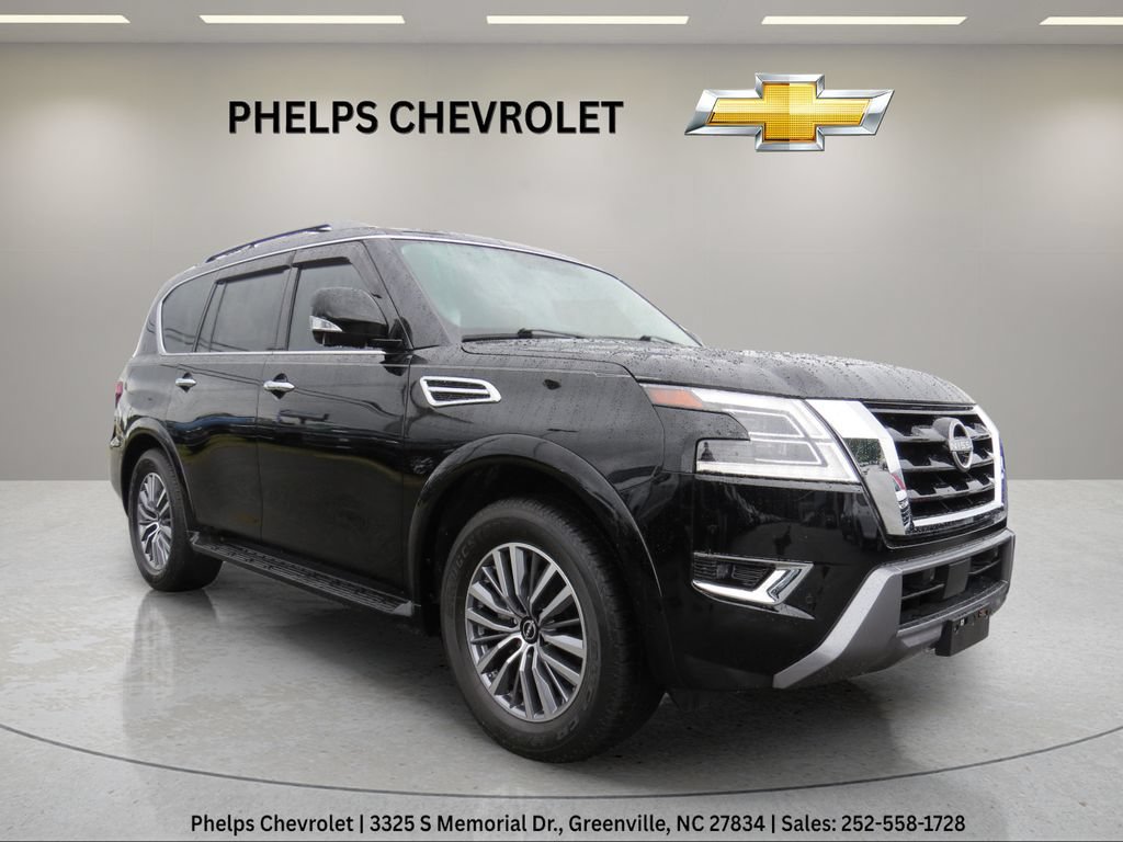 Used 2023 Nissan Armada SL w/ Captain's Chairs Package RWD image 11