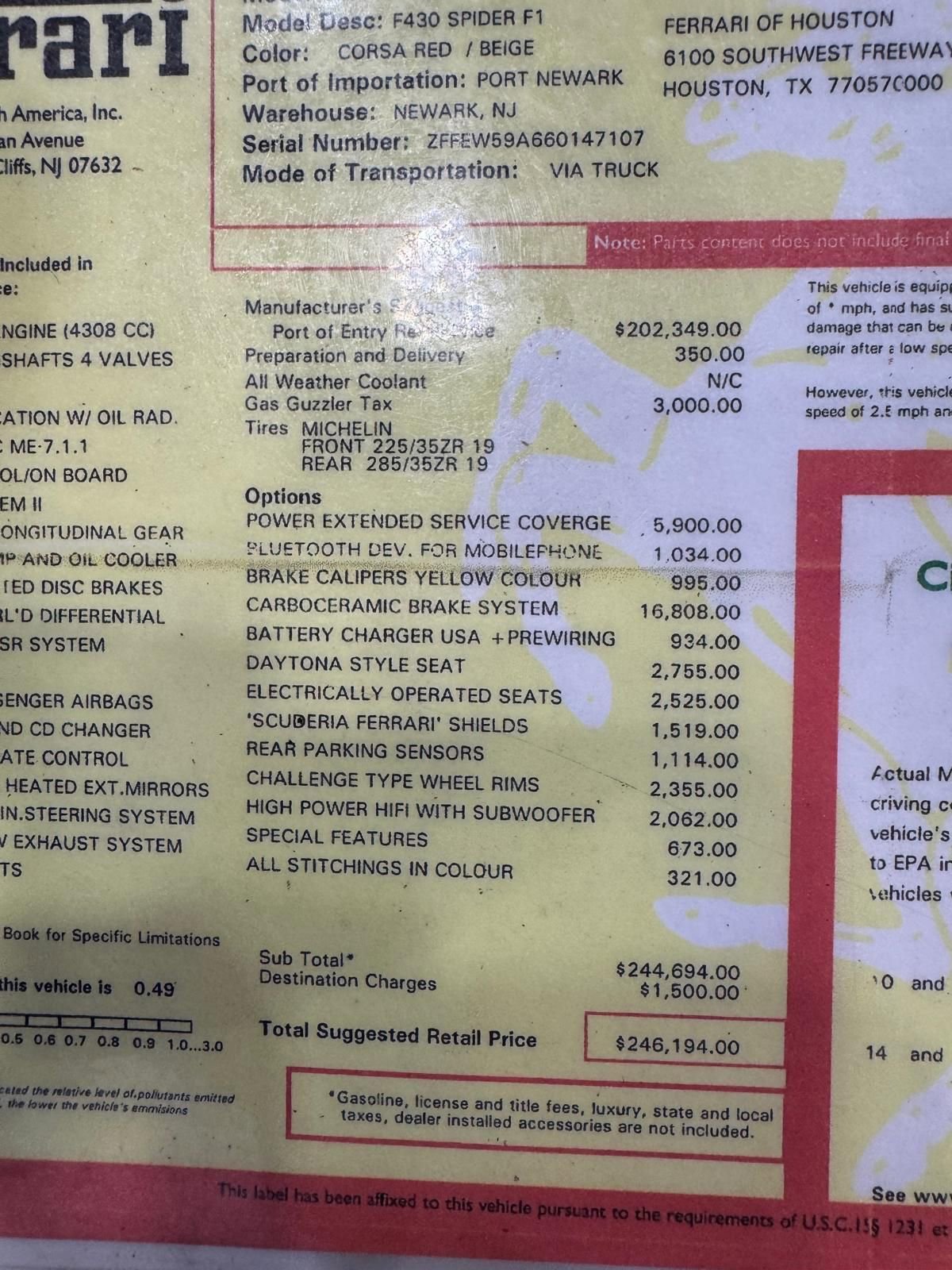 Used 2006 Ferrari F430 Spider image 12