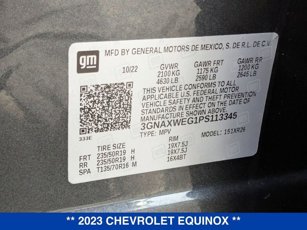 Used 2023 Chevrolet Equinox RS image 34