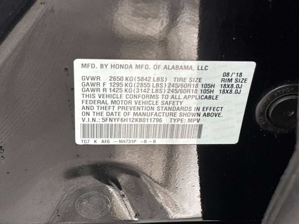Used 2019 Honda Pilot LX image 26