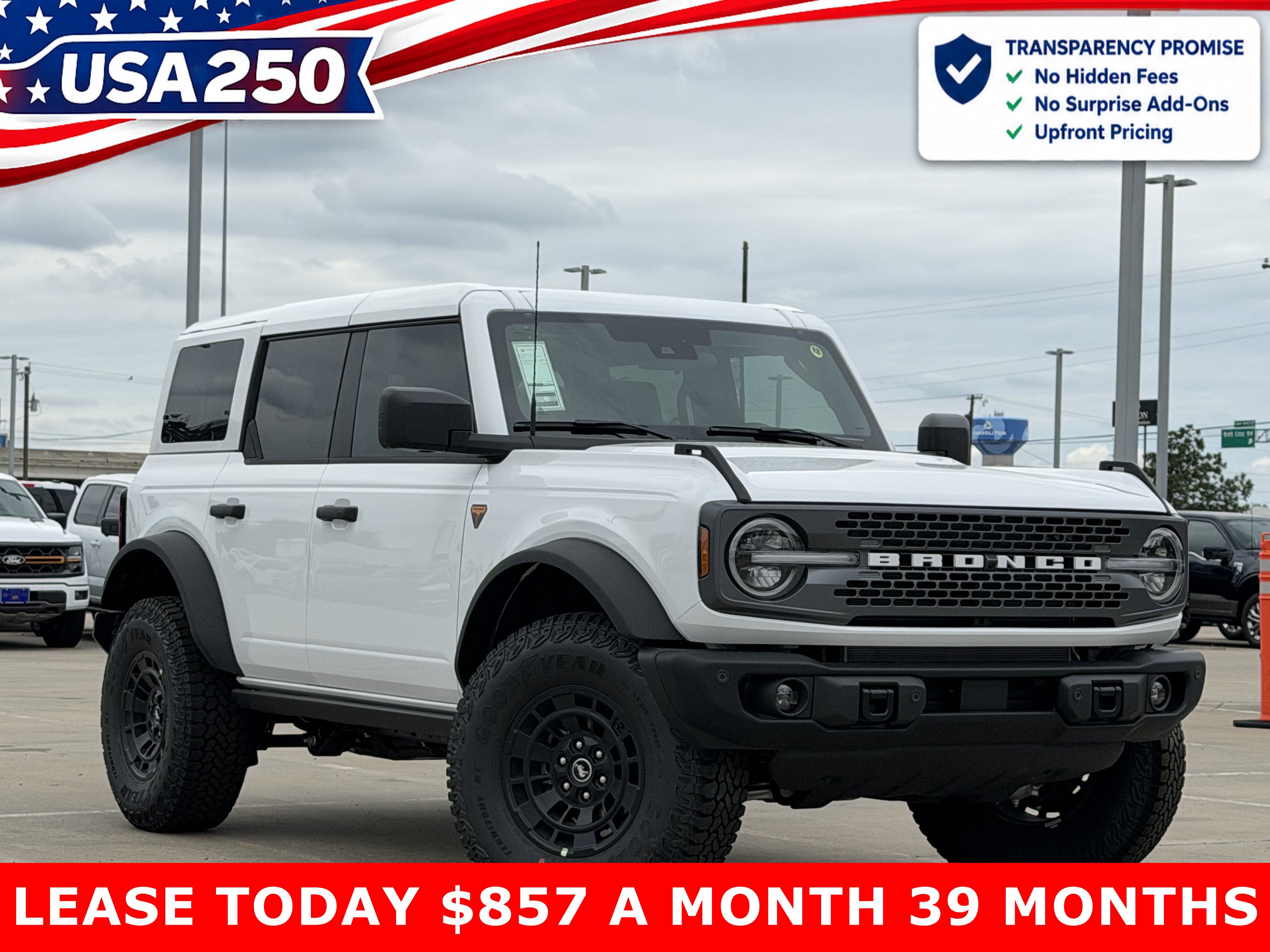 New 2026 Ford Bronco Badlands AWD/4WD image 1