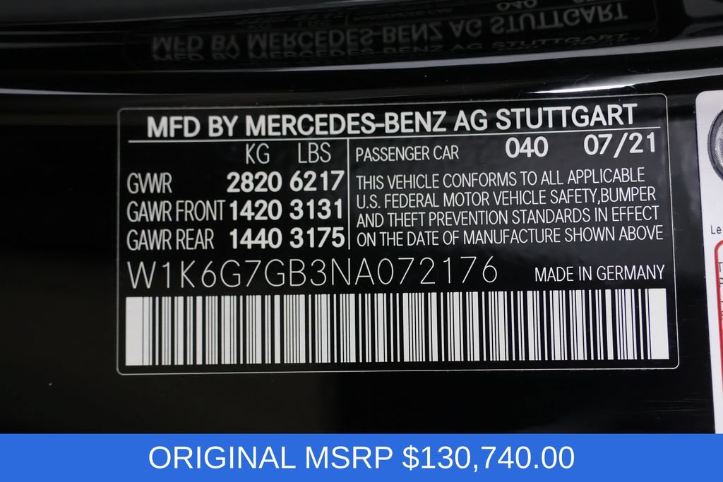 Used 2022 Mercedes-Benz S 580 4MATIC Sedan image 30