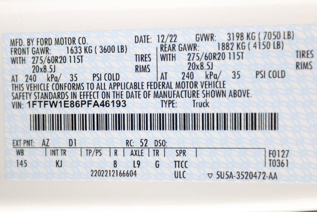 Used 2023 Ford F150 King Ranch w/ Equipment Group 601A High image 57