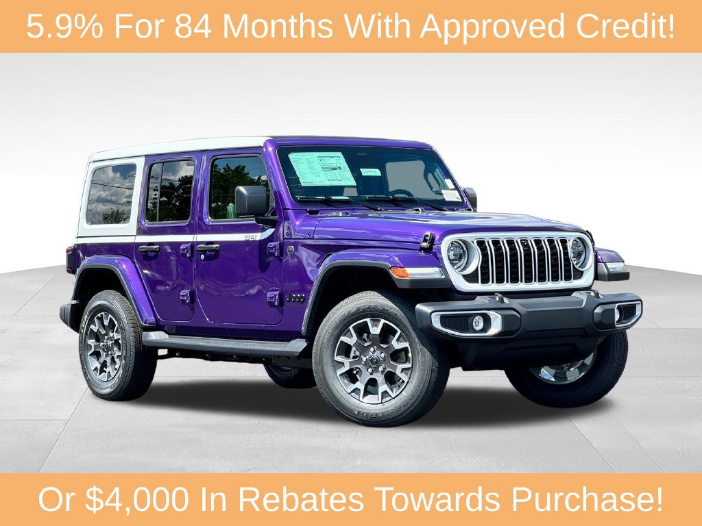 New 2026 Jeep Wrangler Unlimited Sahara w/ Whitecap Package