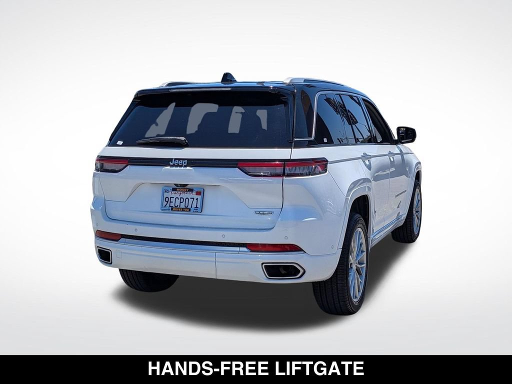 Certified 2022 Jeep Grand Cherokee Summit w/ Luxury Tech Group V RWD image 8