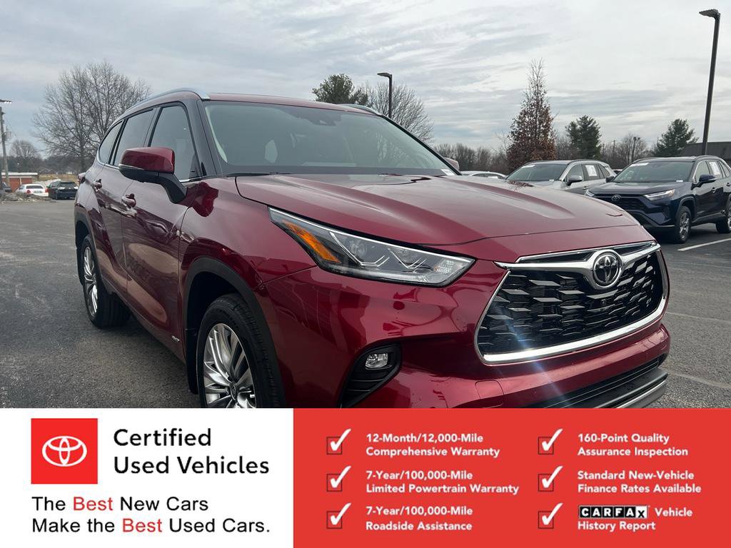 Certified 2026 Toyota Highlander Platinum image 1