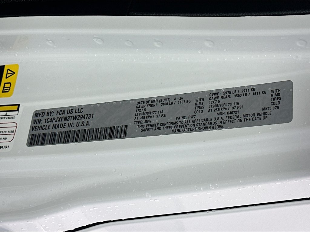 New 2026 Jeep Wrangler Unlimited Rubicon AWD/4WD image 19