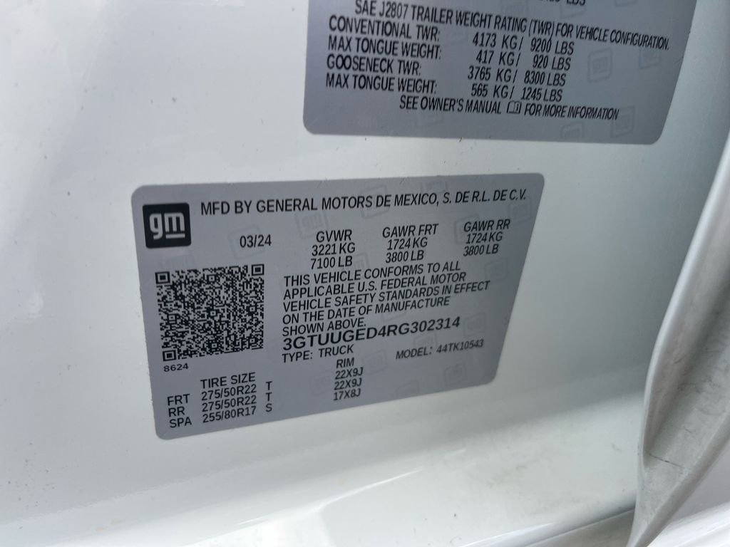 Used 2024 GMC Sierra 1500 Denali w/ Denali Reserve Package image 42