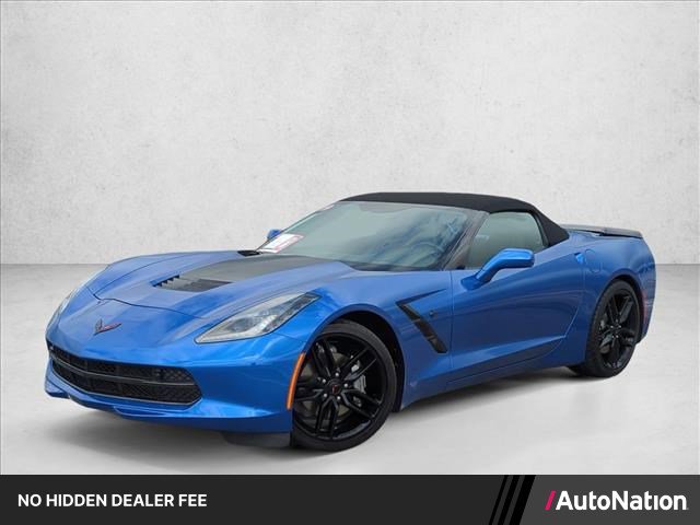 Used 2019 Chevrolet Corvette Stingray Convertible w/ 2LT Preferred Equipment Group RWD image 1