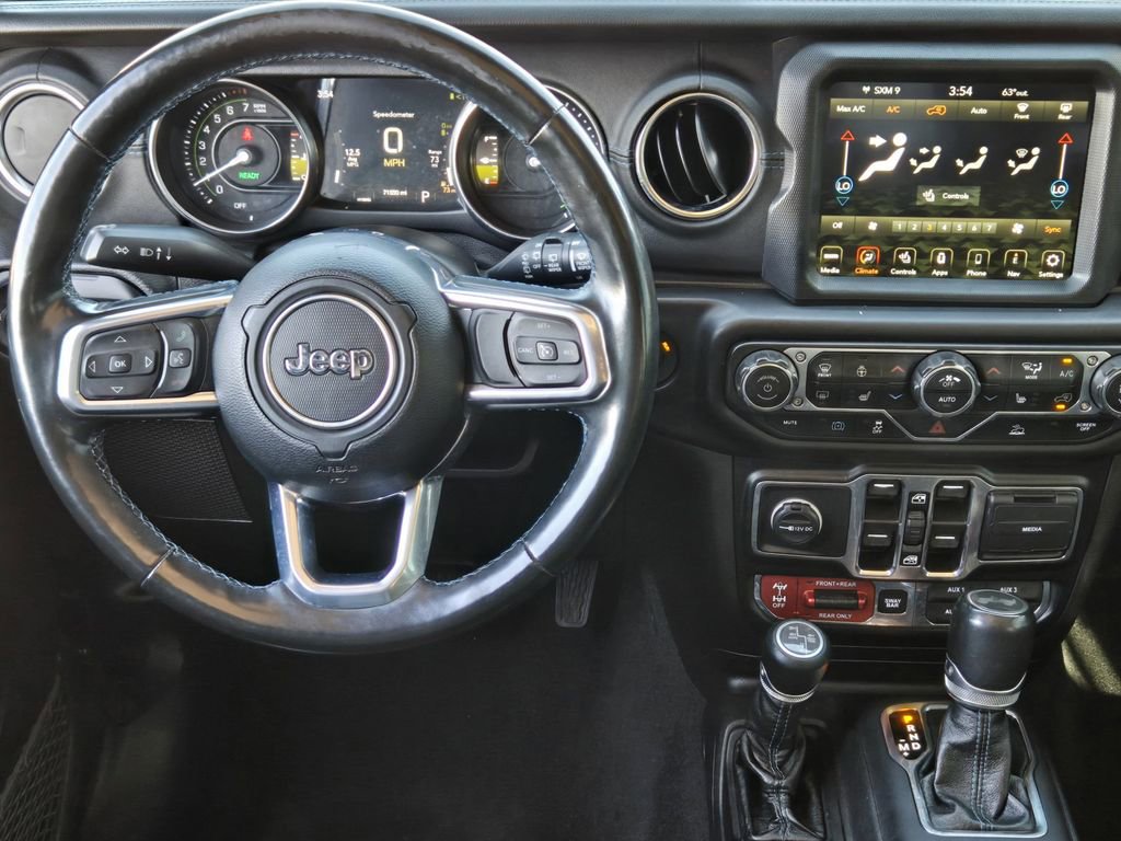 Used 2021 Jeep Wrangler Unlimited Rubicon 4xe w/ Steel Bumper Group image 26