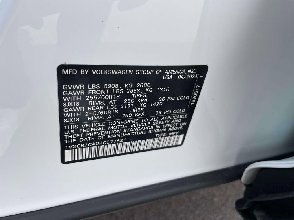 Used 2024 Volkswagen Atlas Peak Edition SE image 20
