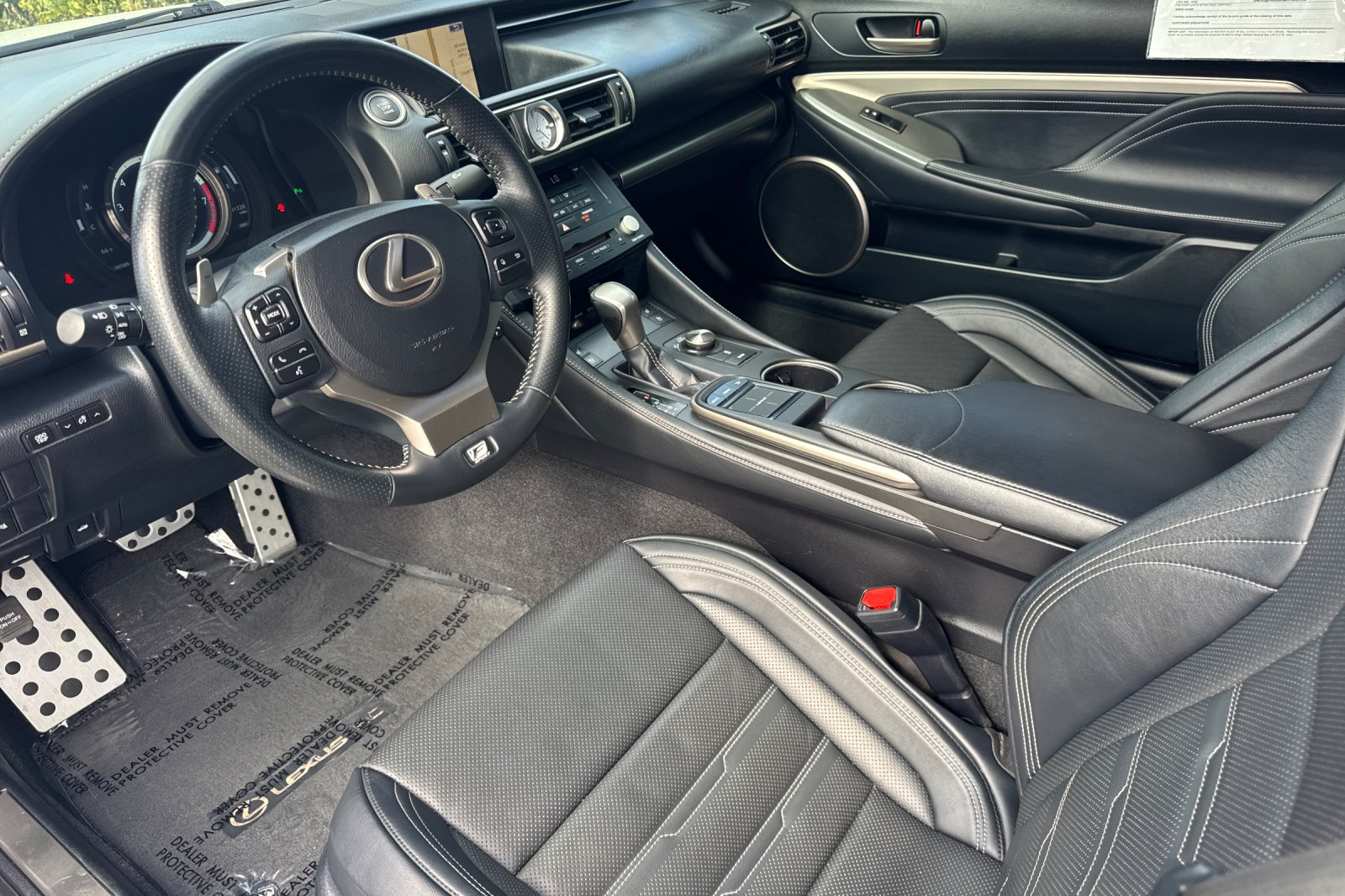 Used 2015 Lexus RC 350 w/ F Sport w/Summer Tires RWD image 10