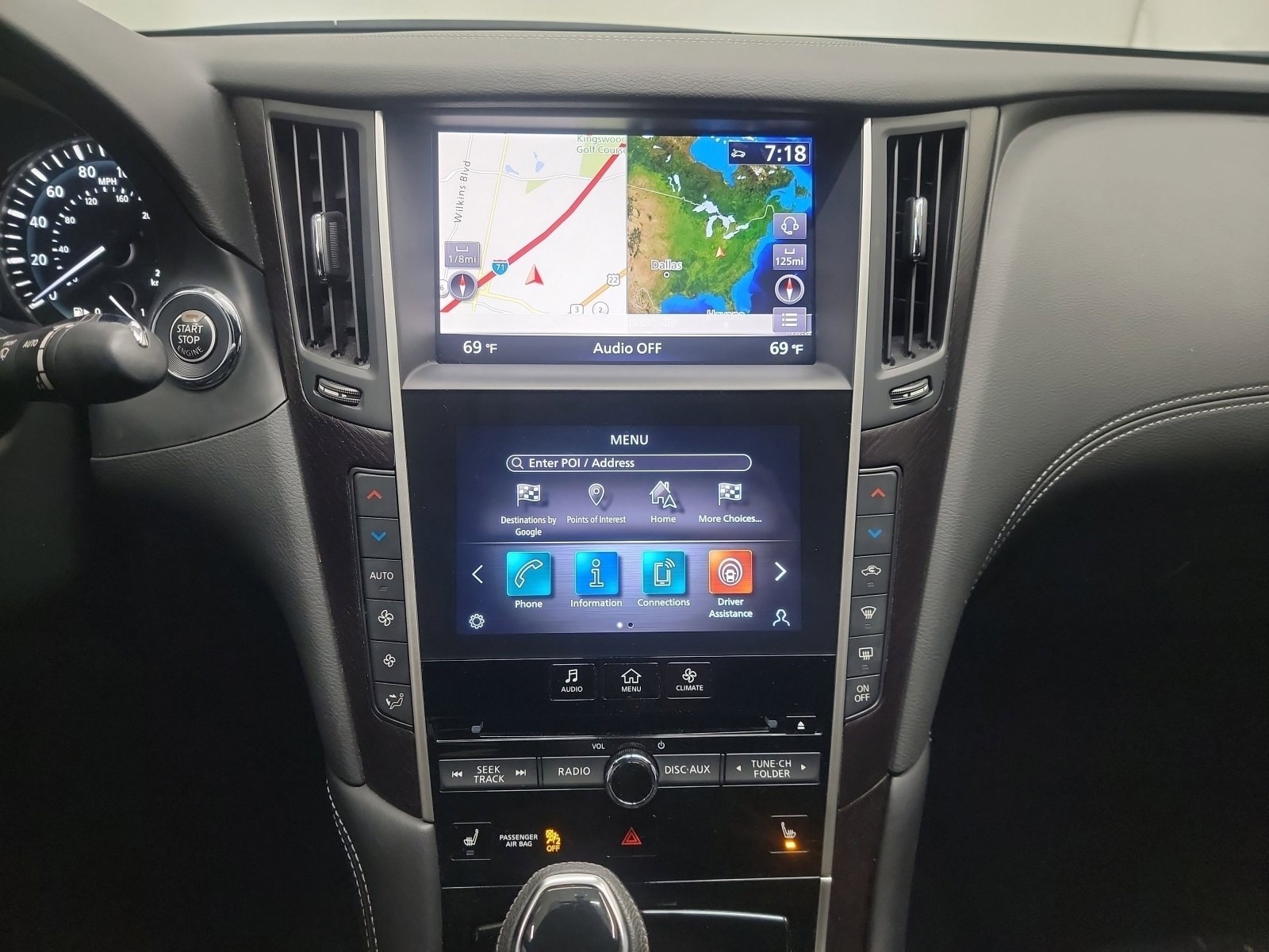 Used 2022 INFINITI Q50 Sensory image 32