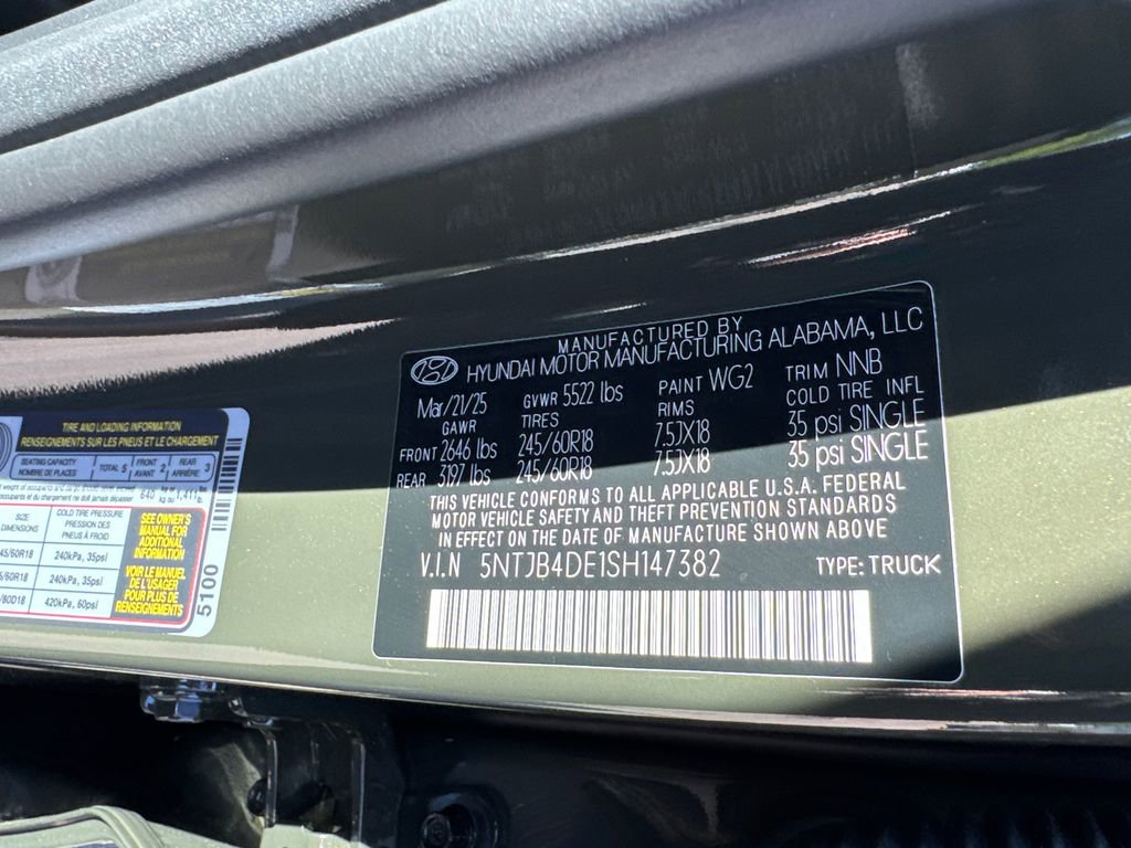 New 2025 Hyundai Santa Cruz SEL image 21