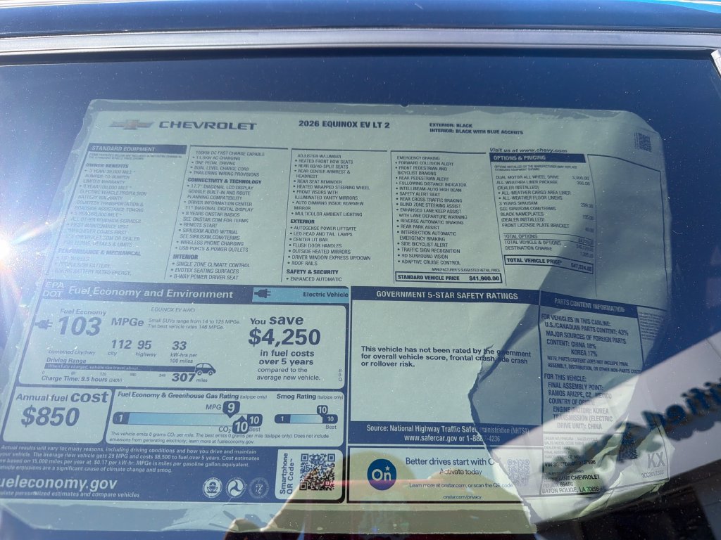 New 2026 Chevrolet Equinox EV LT AWD/4WD image 31