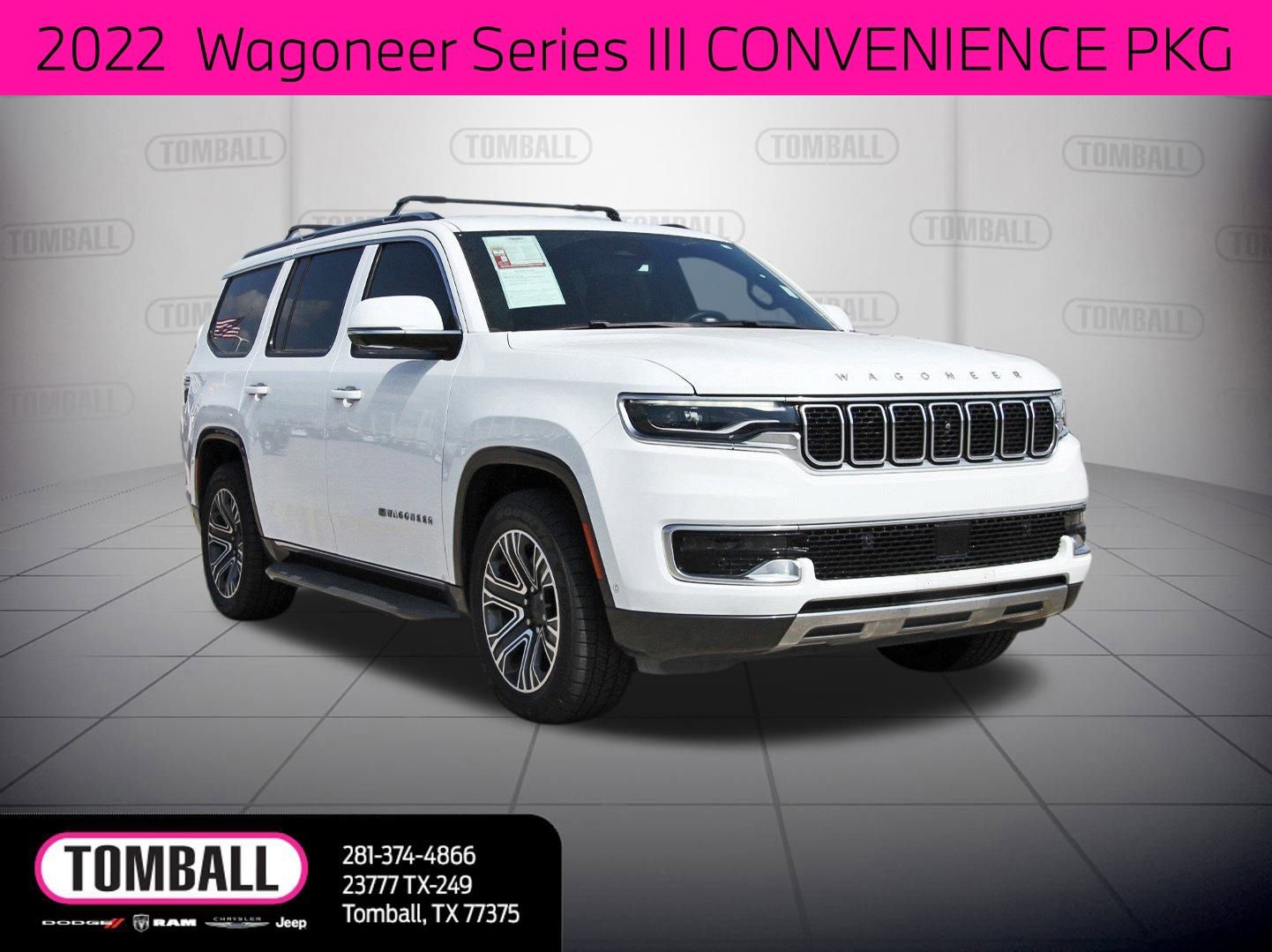 Used 2022 Jeep Wagoneer Series III w/ Convenience Group I
