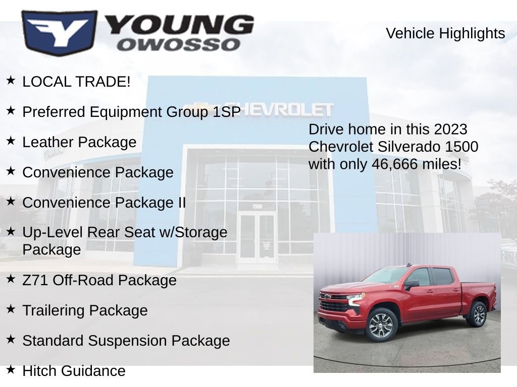 Used 2023 Chevrolet Silverado 1500 RST w/ Convenience Package II image 8