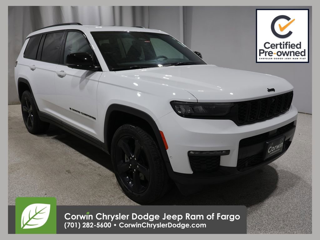 Certified 2024 Jeep Grand Cherokee L Limited w/ Luxury Tech Group II
