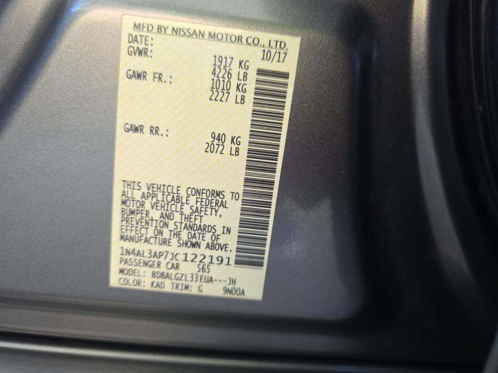 Used 2018 Nissan Altima 2.5 S w/ S Convenience Package FWD image 5