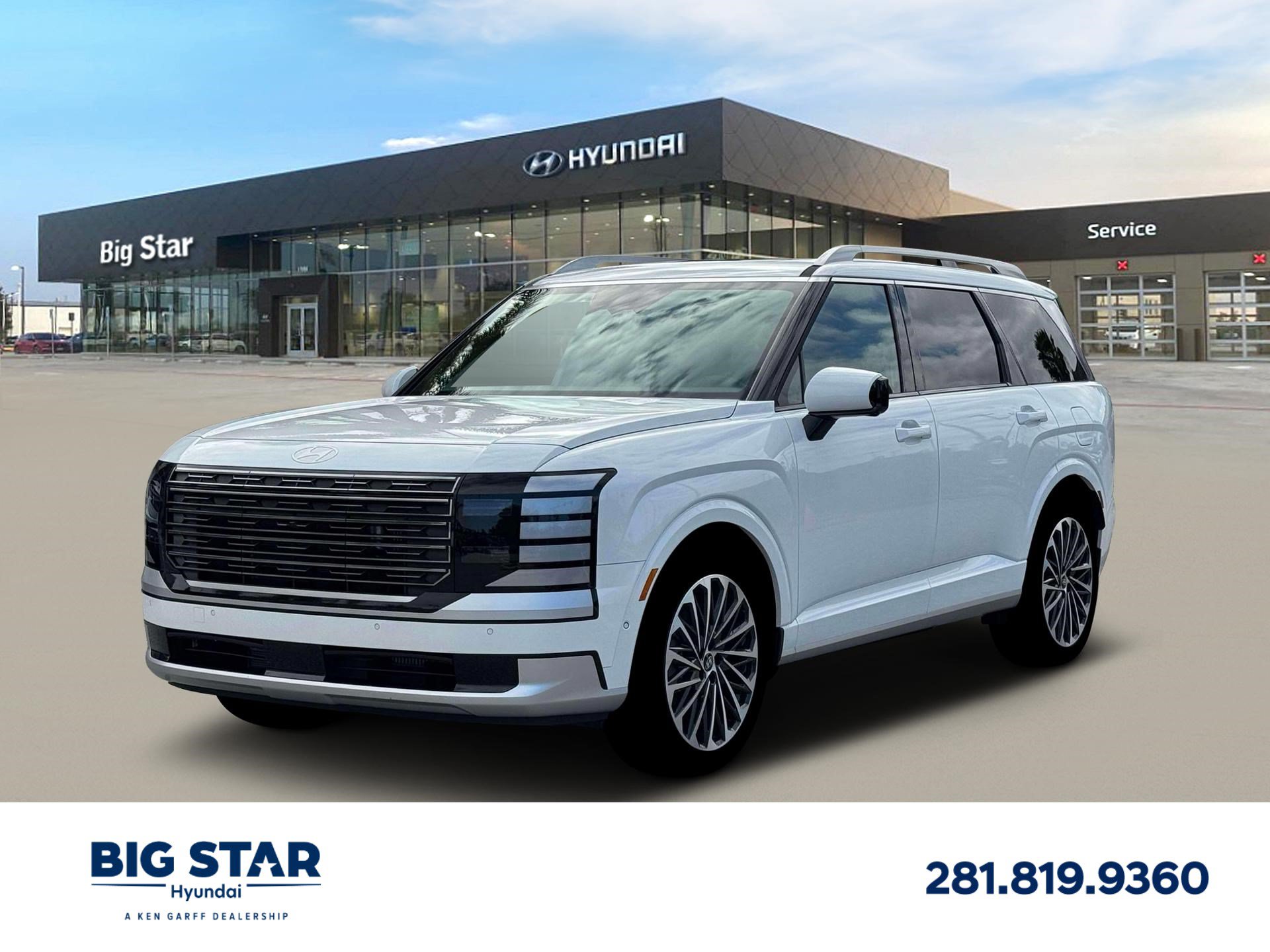 New 2026 Hyundai Palisade Calligraphy FWD image 1