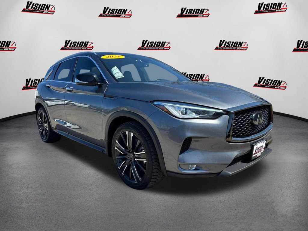 Used 2021 INFINITI QX50 Luxe w/ Appearance Package video 3