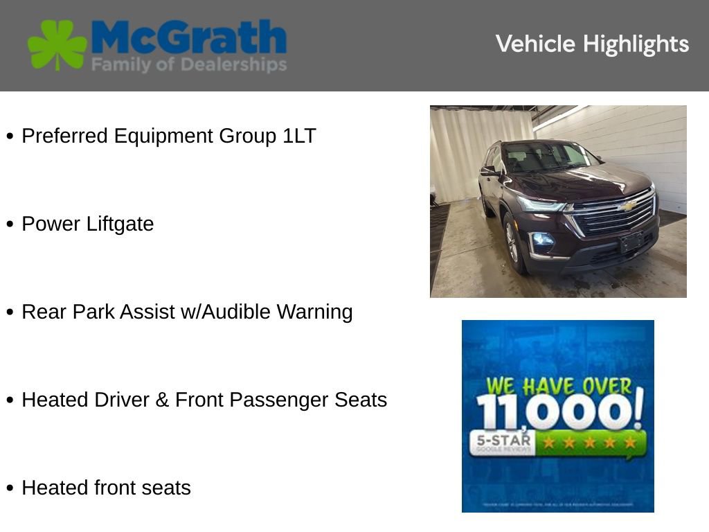 Used 2022 Chevrolet Traverse LT AWD/4WD image 5