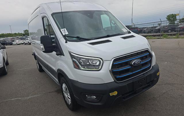 Used 2022 Ford E-Transit Medium Roof w/ Load Area Protection Package RWD image 2