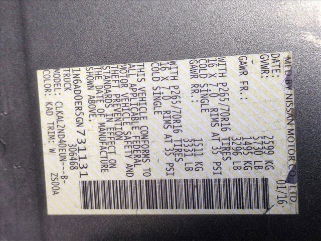 Used 2016 Nissan Frontier SV image 14