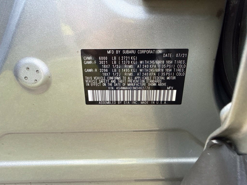 Used 2021 Subaru Ascent 8-Passenger AWD/4WD image 29
